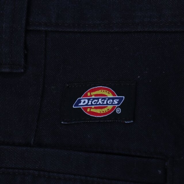 Dickies(ディッキーズ)のディッキーズ ワークパンツ ペインターパンツ ストレート サイドポケット ボトムス 大きいサイズ メンズ 38×32サイズ ブラック Dickies メンズのパンツ(その他)の商品写真