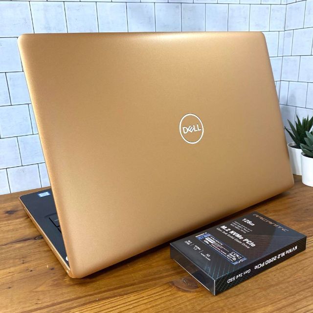 DELL - 【2019年製】DELLカッパー☘8世代☘️新品NVMeSSD☘️メモリ12GBの通販 by saboten’s shop｜デル