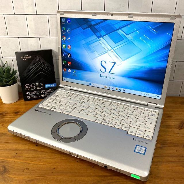 【2017年】レッツノートCFSZ6☘7世代corei5☘新品SSD512GB