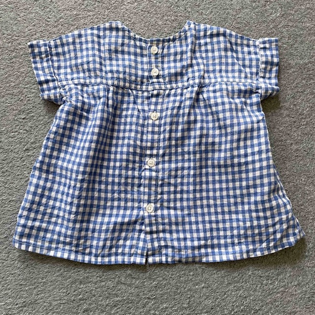 MUJI (無印良品)(ムジルシリョウヒン)の子供服（女の子）80サイズセット キッズ/ベビー/マタニティのベビー服(~85cm)(Ｔシャツ)の商品写真