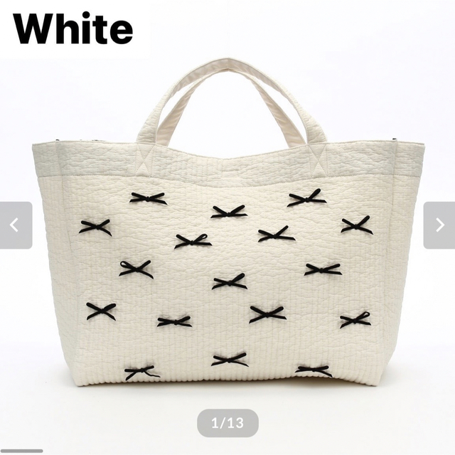 新品未使用　ayako Purse Bag /WHITE