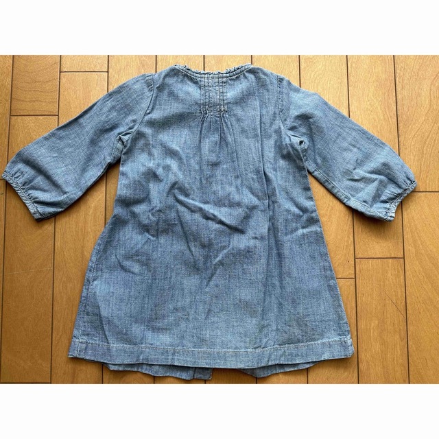 babyGAP(ベビーギャップ)のギャップ　ベビーギャップ　ワンピース　デニム　90 キッズ/ベビー/マタニティのキッズ服女の子用(90cm~)(ワンピース)の商品写真