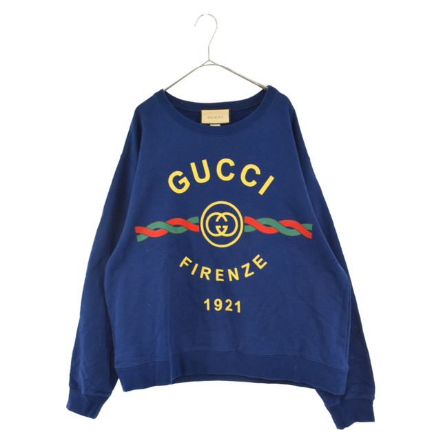 GUCCI グッチ Cotton Gucci Firenze 1921 Sweatshirt 626990 XJD7O