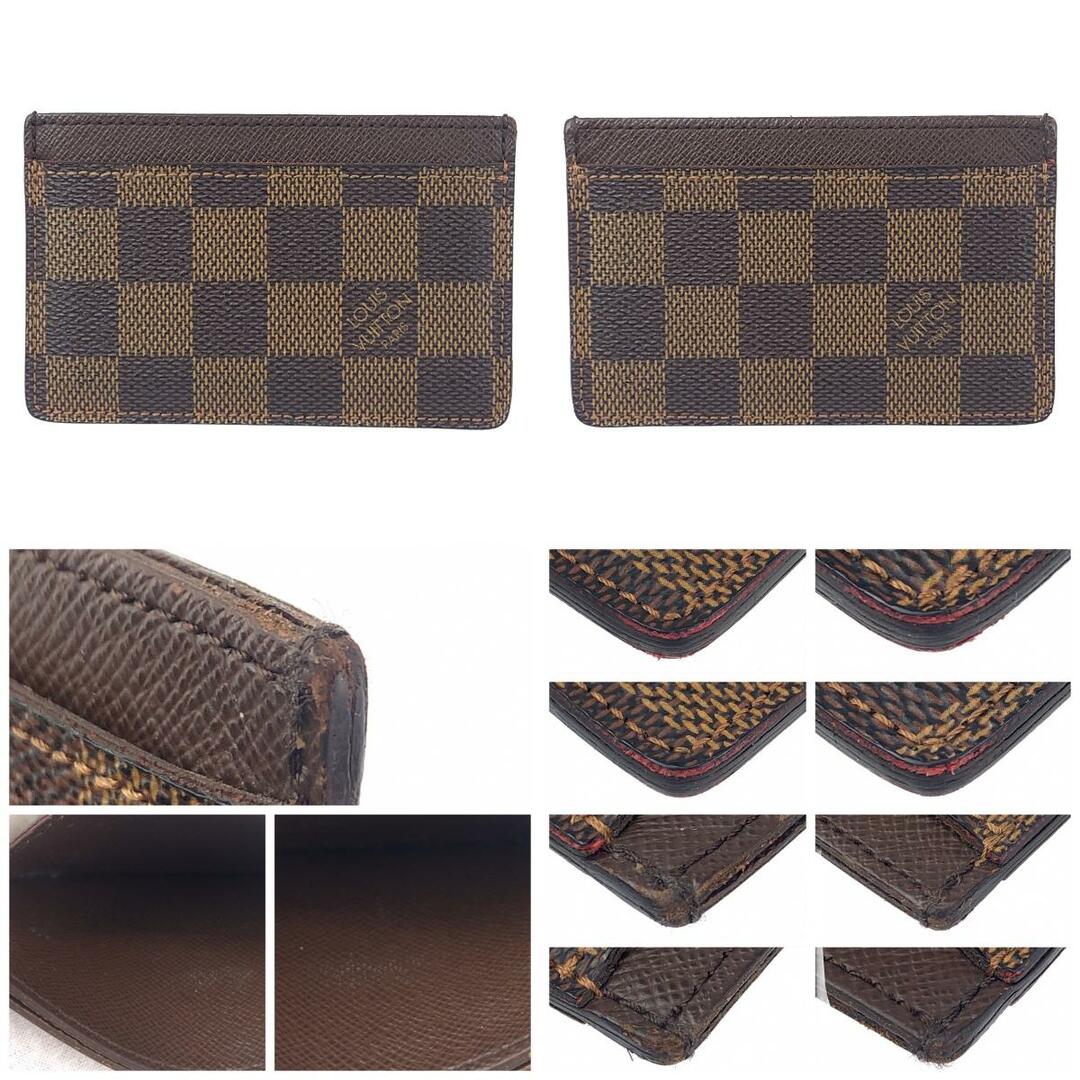 美品 LOUIS VUITTON ルイヴィトン ダミエ ポルト カルト サーンプル