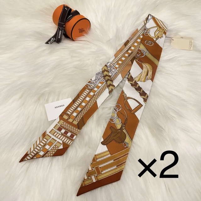 新品未使用】レア エルメス ツイリー 馬勒とチャーム 2023SS | www