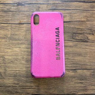 バレンシアガ(Balenciaga)のバレンシアガ　balenciaga iPhone x ケース　アイフォン　10(iPhoneケース)