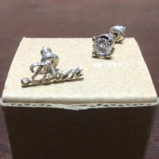 イーエムフルール(e.m. Fleur)のイーエムシルバーピアス(ピアス)