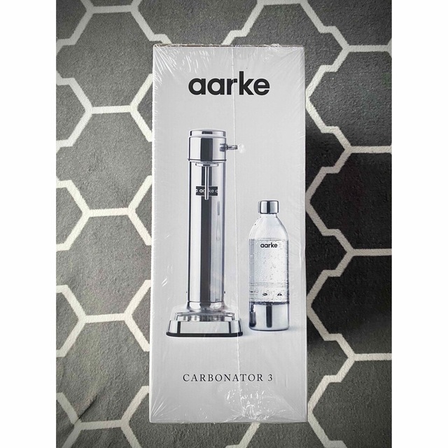 新品！aarke Carbonator3ステンレス 炭酸水サーバー