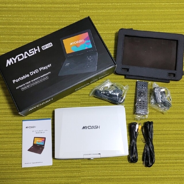 【mkoko様専用】MYDASH DVDプレーヤー12.5型（10.1液晶） スマホ/家電/カメラのオーディオ機器(ポータブルプレーヤー)の商品写真