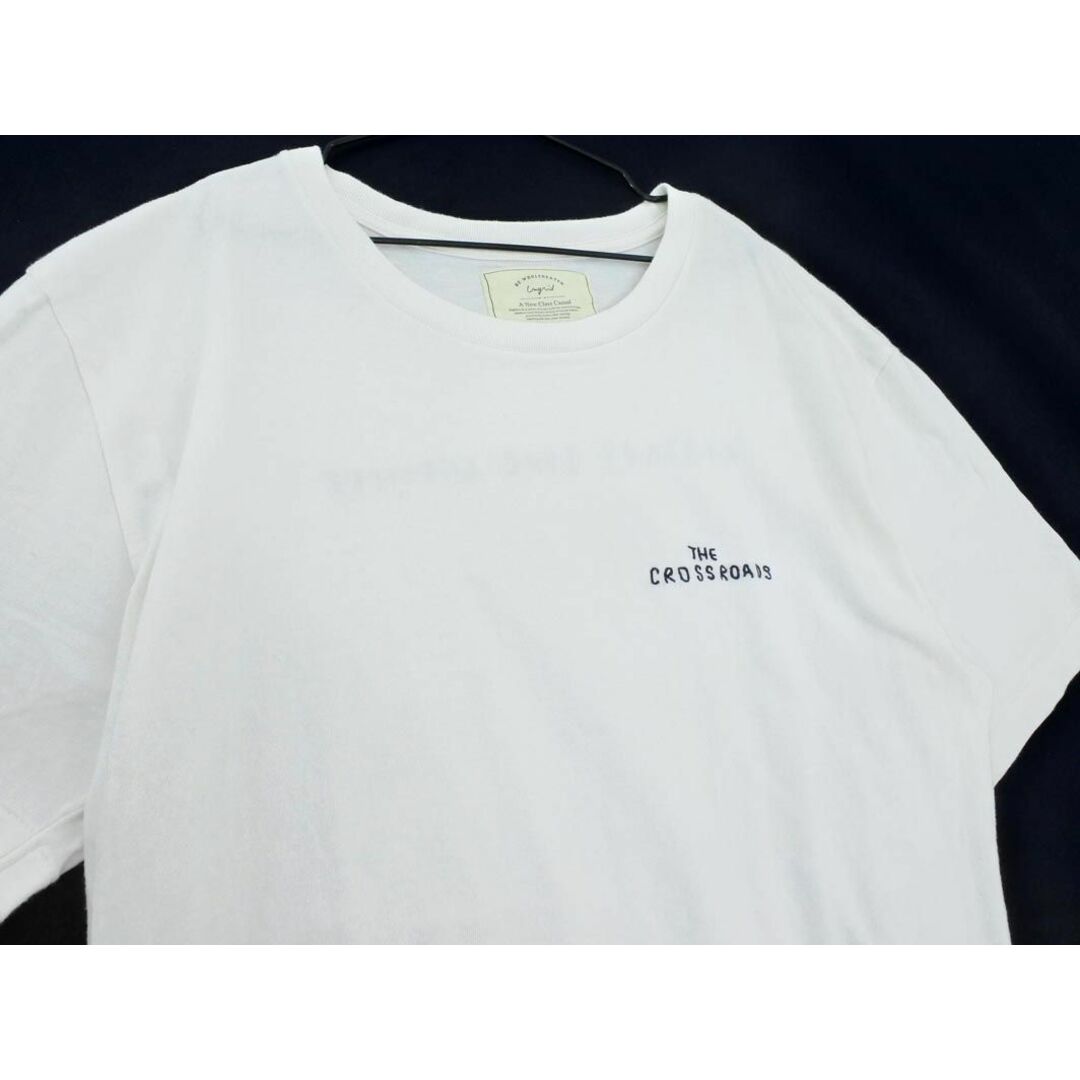 Ungrid(アングリッド)のUngrid アングリッド ロゴ 刺 Tシャツ sizeF/白 ■◆ レディース レディースのトップス(Tシャツ(半袖/袖なし))の商品写真