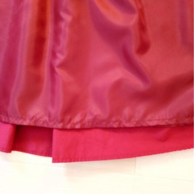 【pin様専用】エンジ色　スカート レディースのスカート(ロングスカート)の商品写真