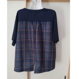 【値下げ】新品♡後ろの切替がオシャレなカットソー♡3Lサイズ(チュニック)