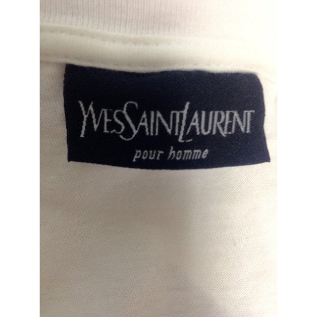 YVESSAINTLAURENT イヴサンローラン Tシャツ  白 Sサイズ