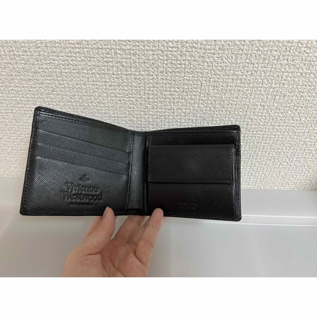 Vivienne Westwood(ヴィヴィアンウエストウッド)のVivienne Westwood 財布 2つ折り財布 黒 メンズのファッション小物(折り財布)の商品写真