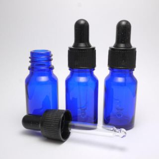 【送料込】10ml ガラススポイト付き遮光瓶☆3本セット(アロマグッズ)