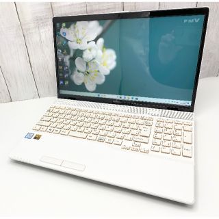 フジツウ(富士通)の富士通 Core i7-8565U SSD1TB+HDD1TB メモリ16GB(ノートPC)