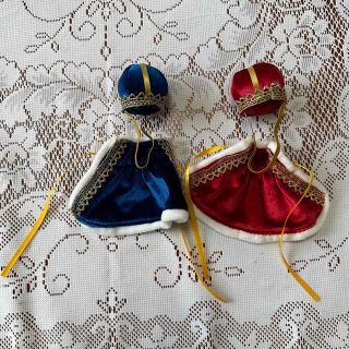 ヲタコレ　ぬい活　ぬいぐるみコスチューム　王子様マント　王冠　赤　青　セット(キャラクターグッズ)