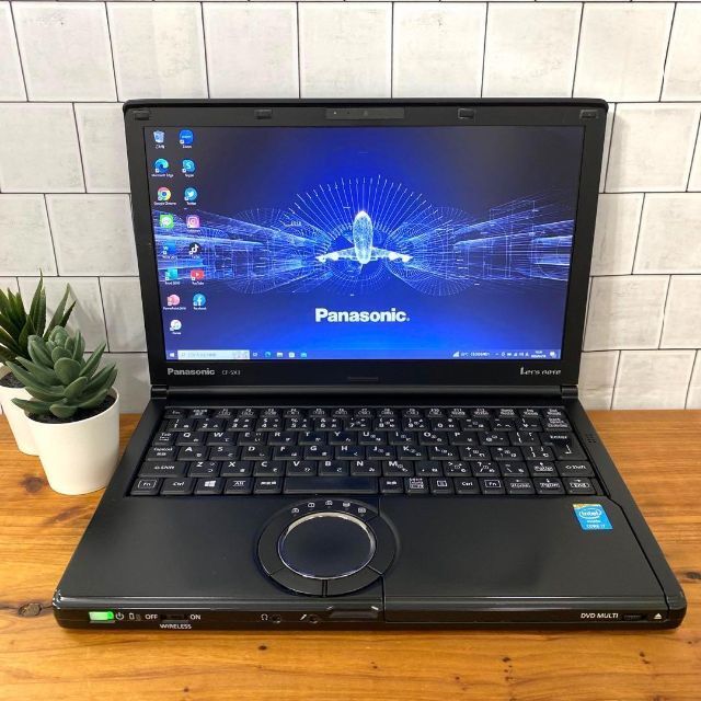 希少】レッツノートジェットブラック☘core i7☘SSD256GB/8GB 通信販売