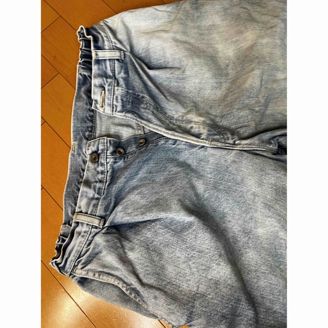 marka マーカー　日本製　タックデニムパンツ　denim pants