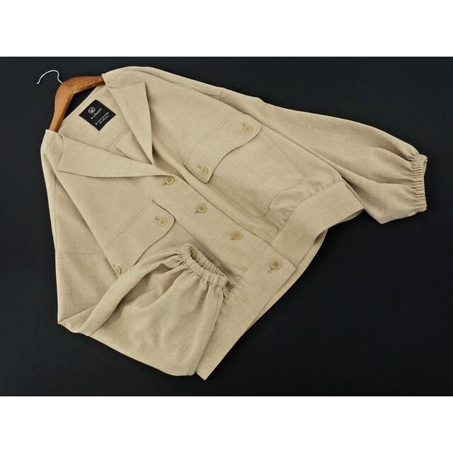 w closet w closet ダブルクローゼット ビッグシルエット ショート丈 ブルゾン ジャケット sizeF/ベージュ ◇ レディースの通販 by ラクマ公式ショップ ブランドリユースABJ|ダブルクローゼットならラクマ ダブルクローゼット ベージュの ジャケット