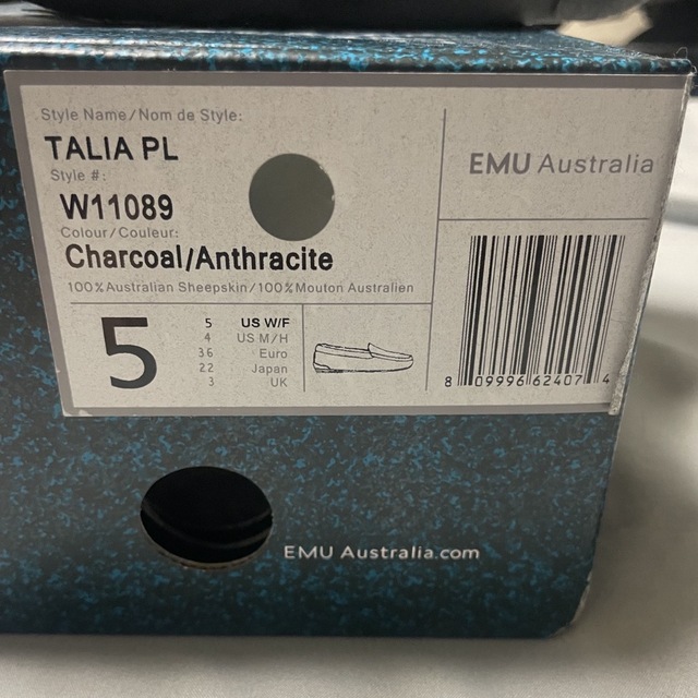 EMU Australia(エミュオーストラリア)のEMU エミュー シープスキンTALIA PL タリア (22-22.5cm) レディースの靴/シューズ(スリッポン/モカシン)の商品写真