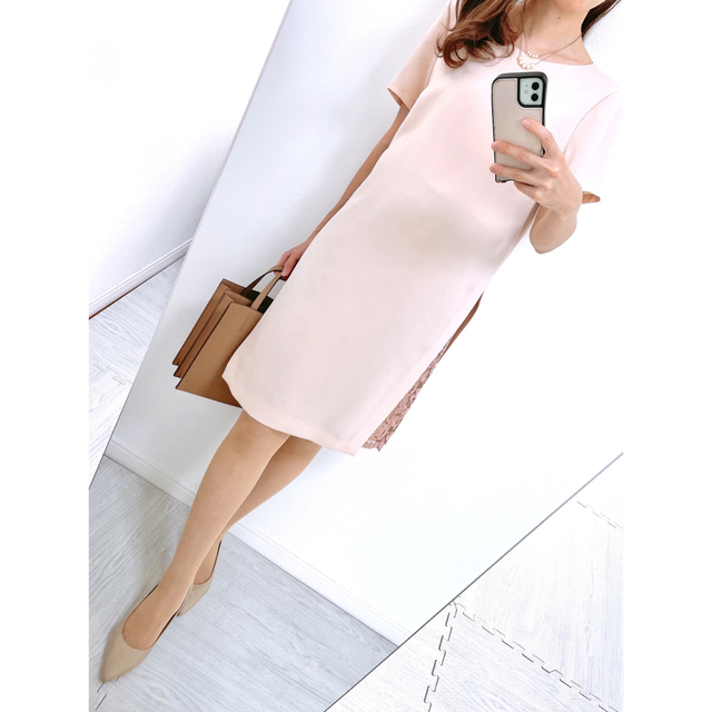 新品✨】定価50,000円❤️ANAYI✨サイズ38✨スリットレースワンピース