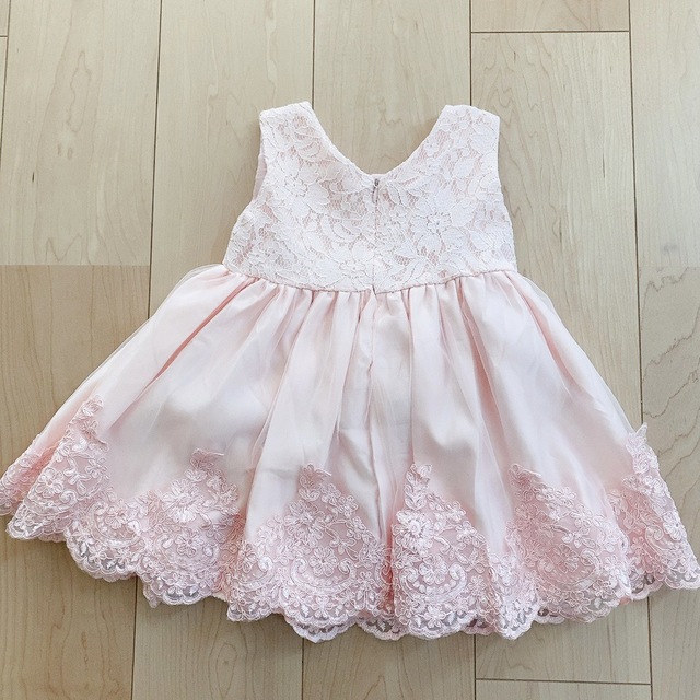 ベビードレス90サイズ♡美品 キッズ/ベビー/マタニティのキッズ服女の子用(90cm~)(ドレス/フォーマル)の商品写真