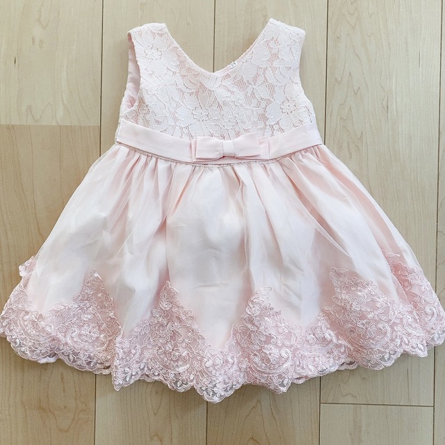 ベビードレス90サイズ♡美品 キッズ/ベビー/マタニティのキッズ服女の子用(90cm~)(ドレス/フォーマル)の商品写真