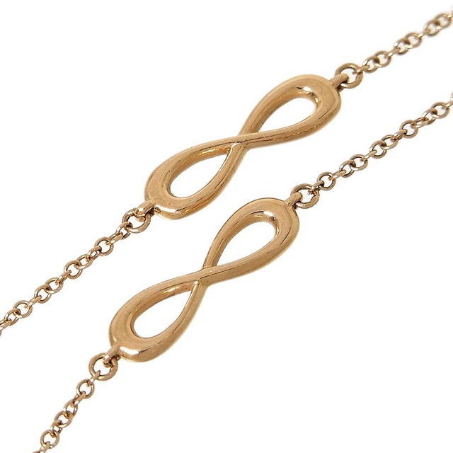 ティファニー TIFFANY&CO インフィニティ ブレスレット ブレ【中古】