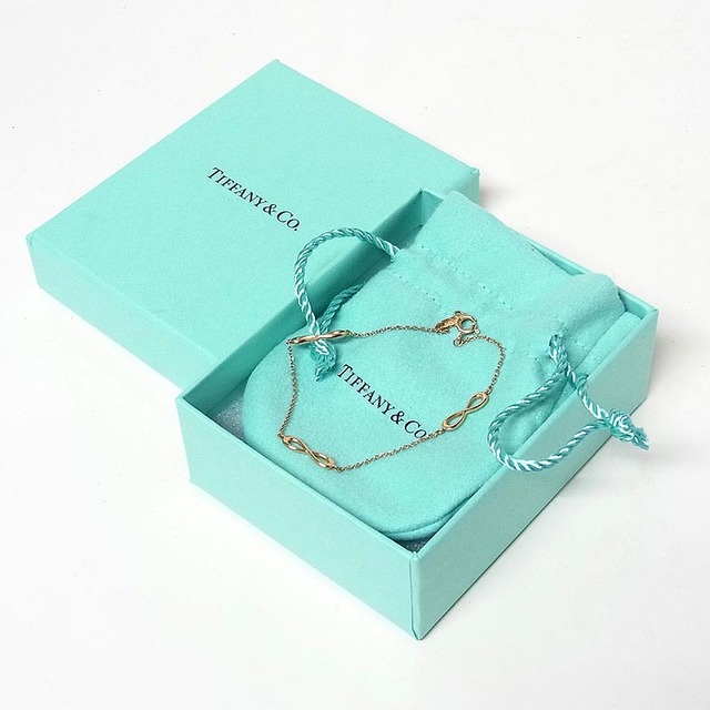 ティファニー TIFFANY&CO インフィニティ ブレスレット ブレ【中古】