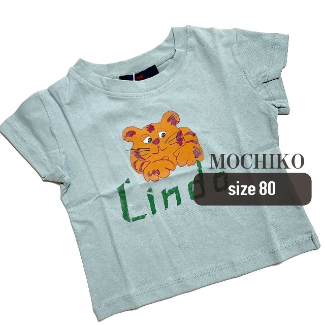 プリント 半袖 Tシャツ（ブルーグリーン）【即納】 キッズ/ベビー/マタニティのキッズ服男の子用(90cm~)(Tシャツ/カットソー)の商品写真