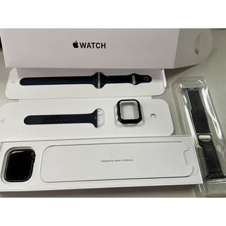 アップルウォッチ(Apple Watch)のApple Watch SE 44mm GPS版 Midnight(腕時計(デジタル))