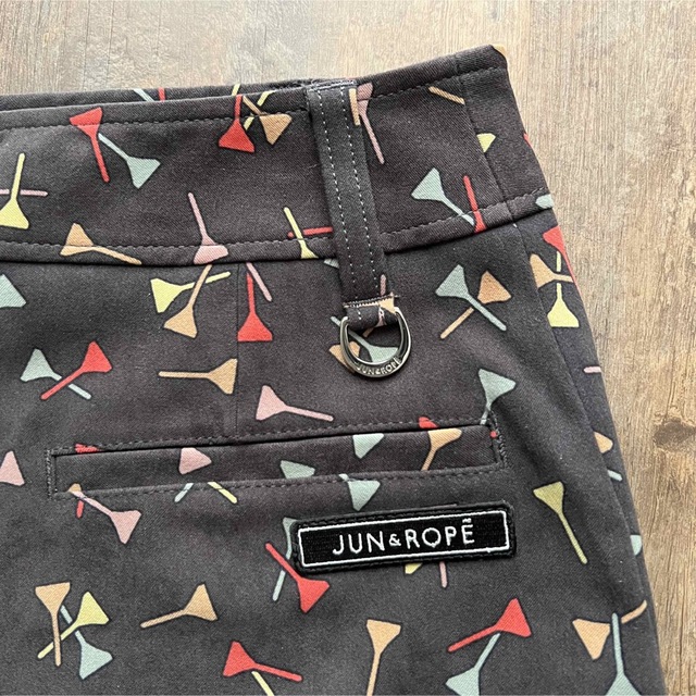 美品 JUN & ROPE ジュンアンドロペ ゴルフウェア スカパン スカート 5