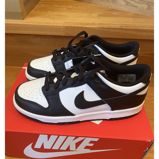 NIKE - 24.5cm NIKE DUNK LOW PANDA ナイキダンクローパンダの通販 by