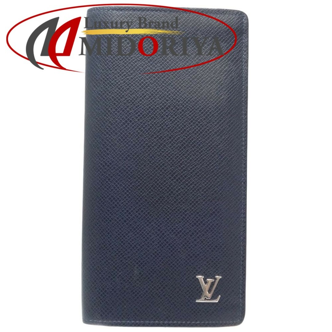 ルイ・ヴィトン・タイガ LOUIS VUITTON ポルトフォイユ ブラザ M30292 長財布 ネイビー / 083405