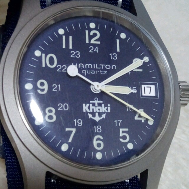 Hamilton - HAMILTON カーキ 9797 錨マークの通販 by クール Hamilton - HAMILTON カーキ 9797 錨マークの通販 by クール
