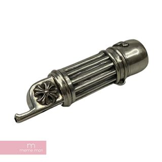 CHROME HEARTS Rescue Whistle クロムハーツ レスキューホイッスル ヘッド ネックレス キーホルダー 方位磁石 アクセサリー シルバー 【211126】【中古-C】【me04】(その他)