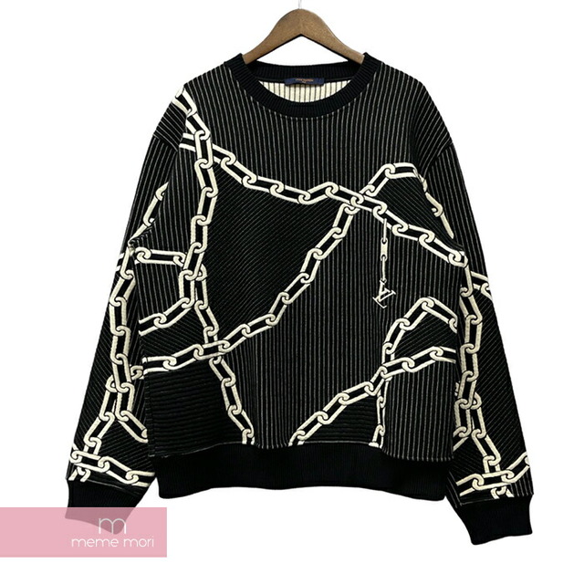 Quilted 3D Effect Chain Sweatshirt - Ready-to-Wear 1A5VFF