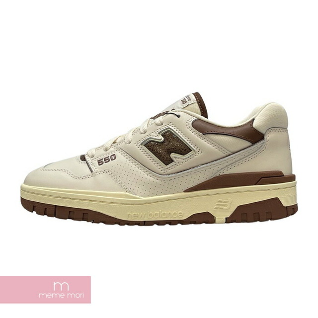 ニューバランス メンズ スニーカー シューズ 550 UNISEX Trainers white light brown 通販 