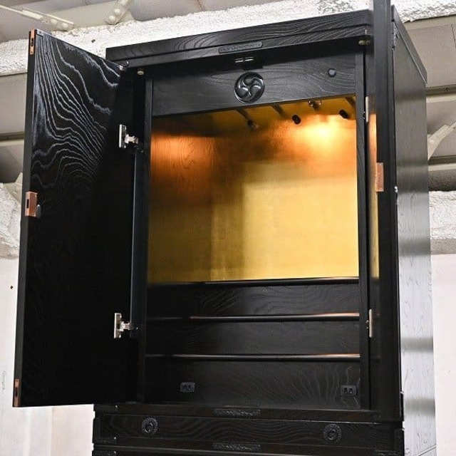 現品限り一斉値下げ! 美品 岩谷堂箪笥 黒漆塗り 祭壇 仏壇 欅材