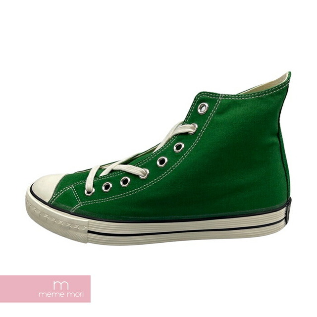 CONVERSE ADDICT 2020AW COACH CANVAS HI 1CL787 コンバース アディクト コーチキャンバスハイ ハイカットスニーカー グリーン サイズUS9(27.5cm)  【220519】【新古品】【me04】