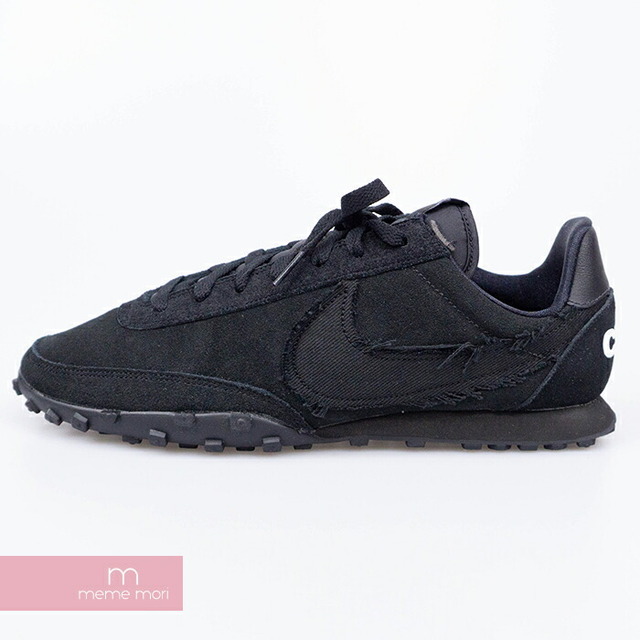 【取り寄せ商品】NIKE×BLACK COMME des GARCONS 2020SS WAFFLE RACER CDG CU9080-002 ナイキ×ブラック コムデギャルソン ワッフルレーサー ローカットスニーカー ブラック サイズUS8.5(26.5cm)【210717】【新古品】【me04】