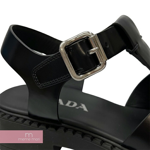 PRADA 2022SS Brushed Leather Fisherman Sandals 2X3084055 プラダ