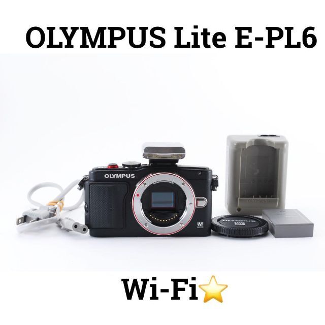 OLYMPUS オリンパス PEN Lite E-PL6 ボディ BLACK | jkcottonclub.com