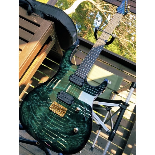 KIESEL キーセル O7 7弦ギター / Ibanez 破れる Strandberg