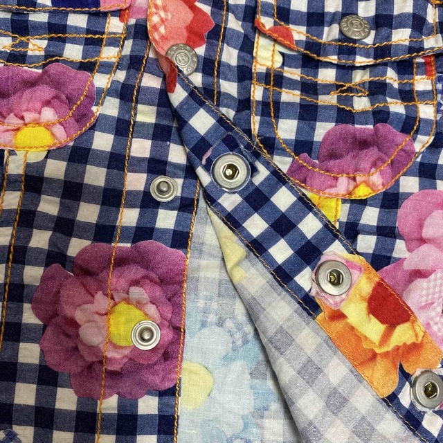 OILILY(オイリリー)の100半袖シャツOILILY キッズ/ベビー/マタニティのキッズ服女の子用(90cm~)(Tシャツ/カットソー)の商品写真