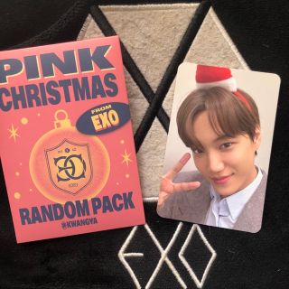 エクソ(EXO)のEXO Kaiカイ　トレカ　 公式PINK CHRISTMAS(アイドルグッズ)