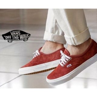 ヴァンズ(VANS)の最値!定7700円!バンズ オーセンティック ピックスキン スニーカー 26.5(スニーカー)