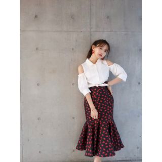 クレイミー(Crayme,)のCrayme, Tulips Skirt チューリップスカート(ひざ丈スカート)