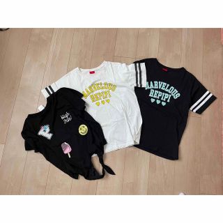 レピピアルマリオ(repipi armario)のrepipi armrio  Tシャツ2枚➕ピンクハントTシャツ(Tシャツ/カットソー)